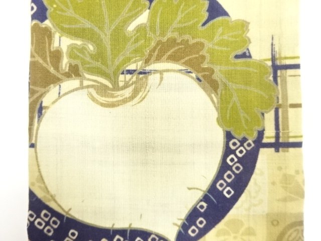 JAPANESE HANHABA OBI / TURNIP & TREASURES